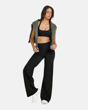 SoftMotion Straight Leg High Waisted Loose-Fitting Casual Pants