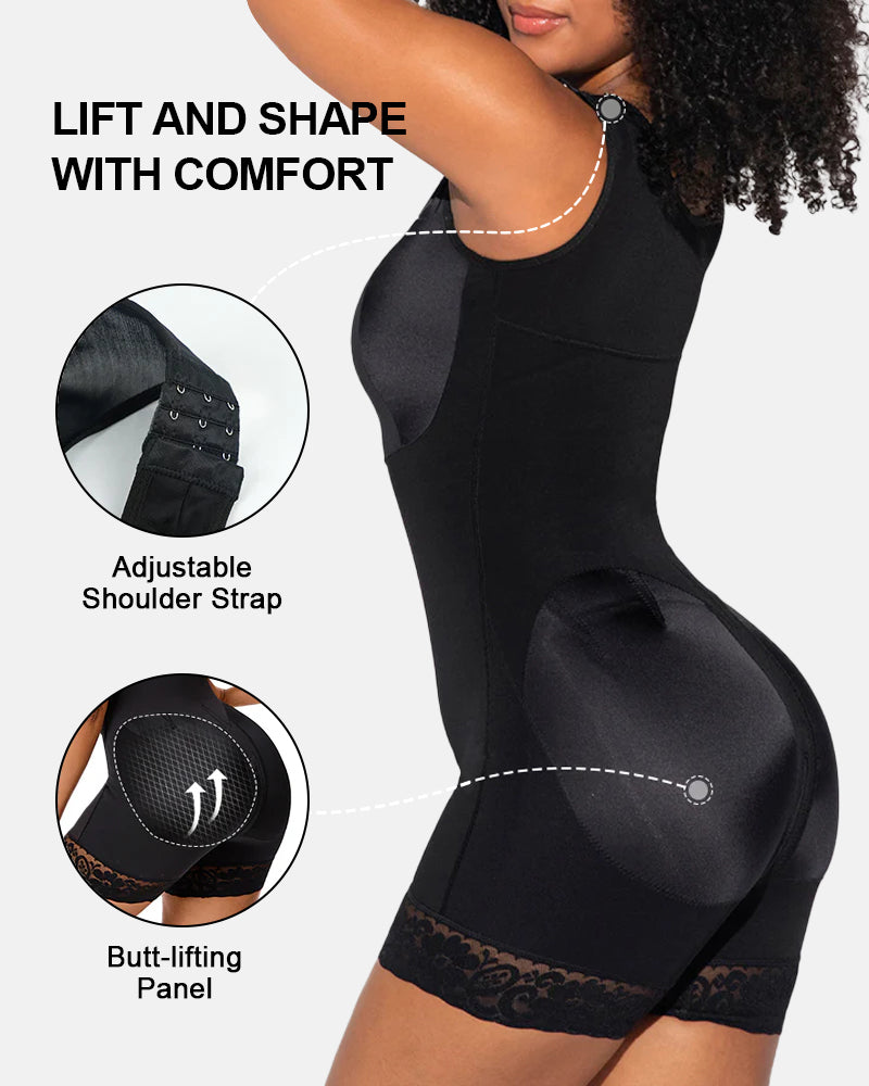 Colombian Tummy Control Postpartum Full Body Faja – Medical-Grade