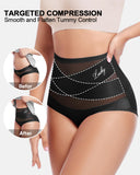 Lucky High-Waist Tummy Control Seamless Shaping Panties (5 Pack)