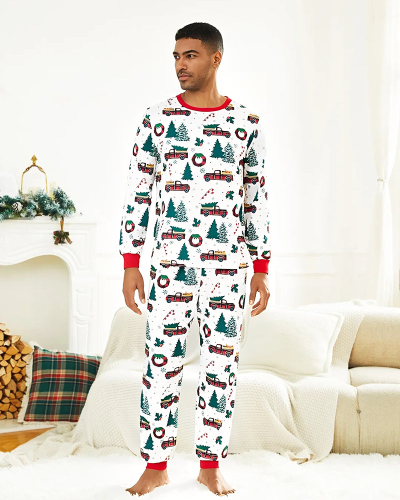 Christmas Family Matching Pajama Sets - Soft & Festive