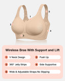 Push Up Wireless Jelly Bra Full Coverage
