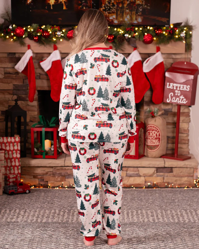 Christmas Family Matching Pajama Sets - Soft & Festive
