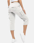 Women’s Cargo Capris Lightweight Casual Summer Pants