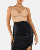 Lace Shapewear Thong Tummy Control Bodysuit