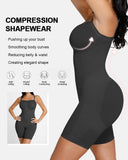 Strapless Tummy Control Seamless Bodysuit with Removable Straps