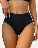 Tangas sin costura de cintura alta con control de abdomen para mujer