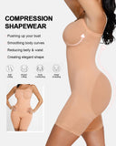 Strapless Tummy Control Seamless Bodysuit with Removable Straps