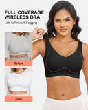 Comfort Full Coverage Wireless Lightly Lined Bra
