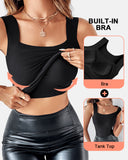 Shapewear Seamless Tank with Built-In Bra