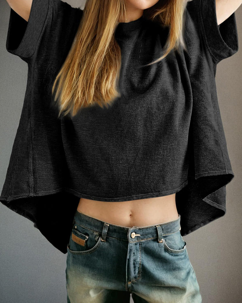 Soft Everyday Oversized Solid T-Shirt