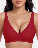Jelly Seamless Wireless Push-Up Bra