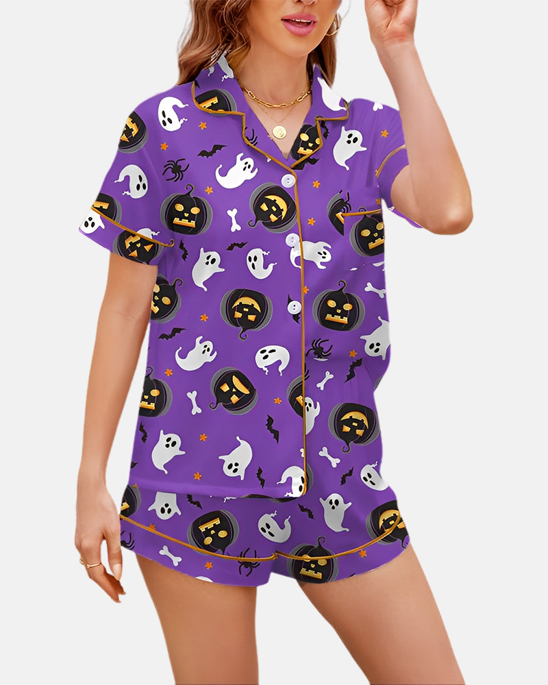 Spooky Cute Halloween Pajamas Family Matching Set