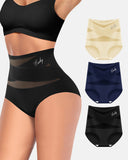 Lucky High-Waist Tummy Control Seamless Shaping Panties (5 Pack)