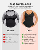 Tummy Control Seamless Thong Bodysuit