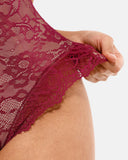 Lace Shapewear Thong Tummy Control Bodysuit