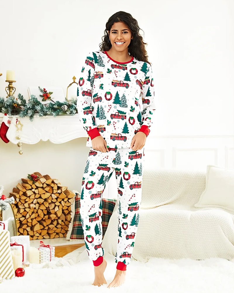 Christmas Family Matching Pajama Sets - Soft & Festive