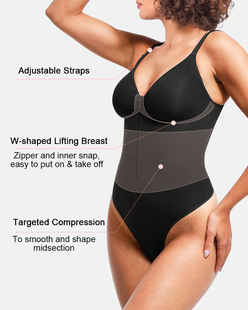 360° Firm Control Bodysuit For A Snatched Waist & Lifted Bust