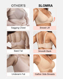 Seamless Deep V Push-Up Wireless Bra