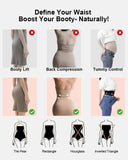 Breathable High Waisted Tummy Control Shapewear Butt Lifting Seamless Shorts