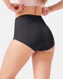 Braguitas de control de abdomen de cintura alta sin costuras de seda helada