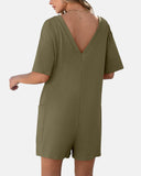 Women’s Loose-Fitting Casual Jumpsuit