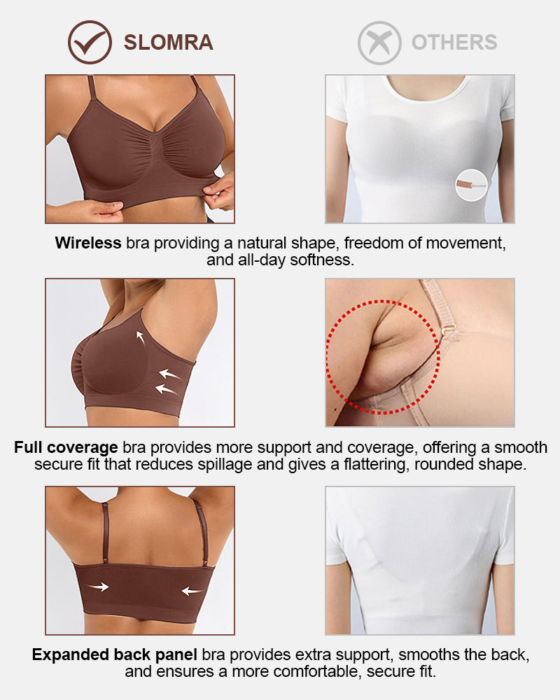 Wireless Comfort Seamless Natural Lift Bra