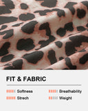 Leopard Seamless Mid-Rise Ice Silk Boyshorts 6-Pack