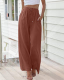 Pantalones Palazzo Anchos Ligeros para Mujer