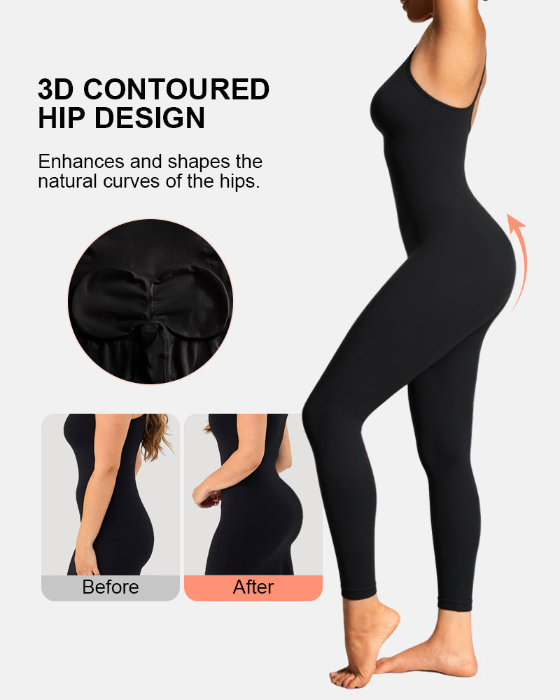 Seamless Full Body Compression Bodysuit