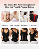 Double-Layer Tummy Control Waist Shaper Vest With Bra