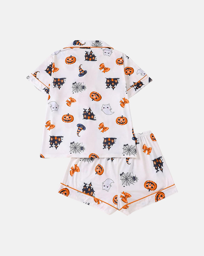 2025 Happy Hallowee Pajama Sets For Women