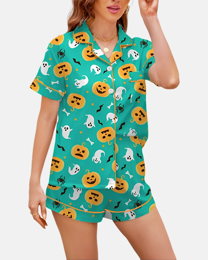 Spooky Cute Halloween Pajamas Family Matching Set
