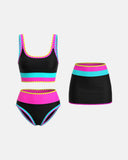 Tummy Control Swimsuits 3 Piece Bathing Suits