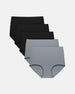 3Black+2Grey(5-Pack)