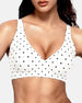 White Polka Dot