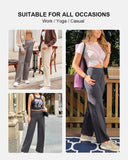 Women's Slimming High-Waist Wide Leg Pants