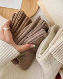 Boot Socks for Women - Thick Winter Knit Warm Socks(5 Pairs)