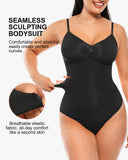 Tummy Control Seamless Thong Bodysuit