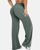 SoftMotion Straight Leg High Waisted Loose-Fitting Casual Pants