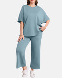 Conjunto de Salón Relax AERIA™ – Edición Pantalones de Pierna Ancha