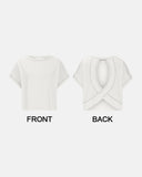 Camisetas sin mangas con tirantes finos, bordado troquelado y cuello redondo