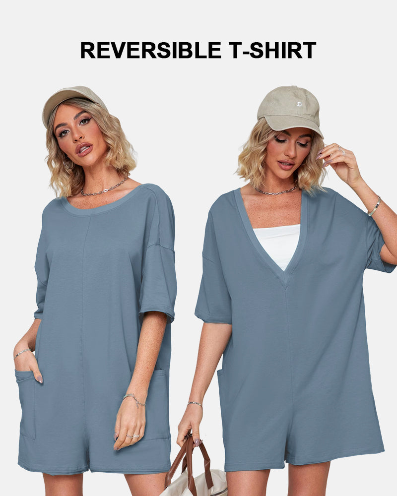 Women’s Loose-Fitting Casual Jumpsuit