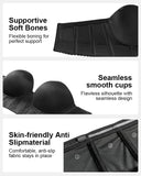 Non-Slip Strapless Longline Support Bra