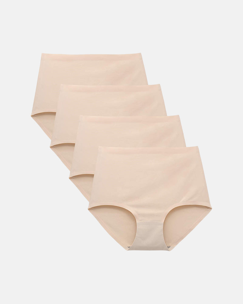 Women No Show High Waist Underwear