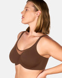 Minimizer Bra Full Coverage Comfort Cooling Wide Strap