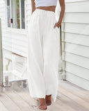Pantalones Palazzo Anchos Ligeros para Mujer