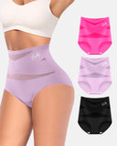 Lucky High-Waist Tummy Control Seamless Shaping Panties (5 Pack)