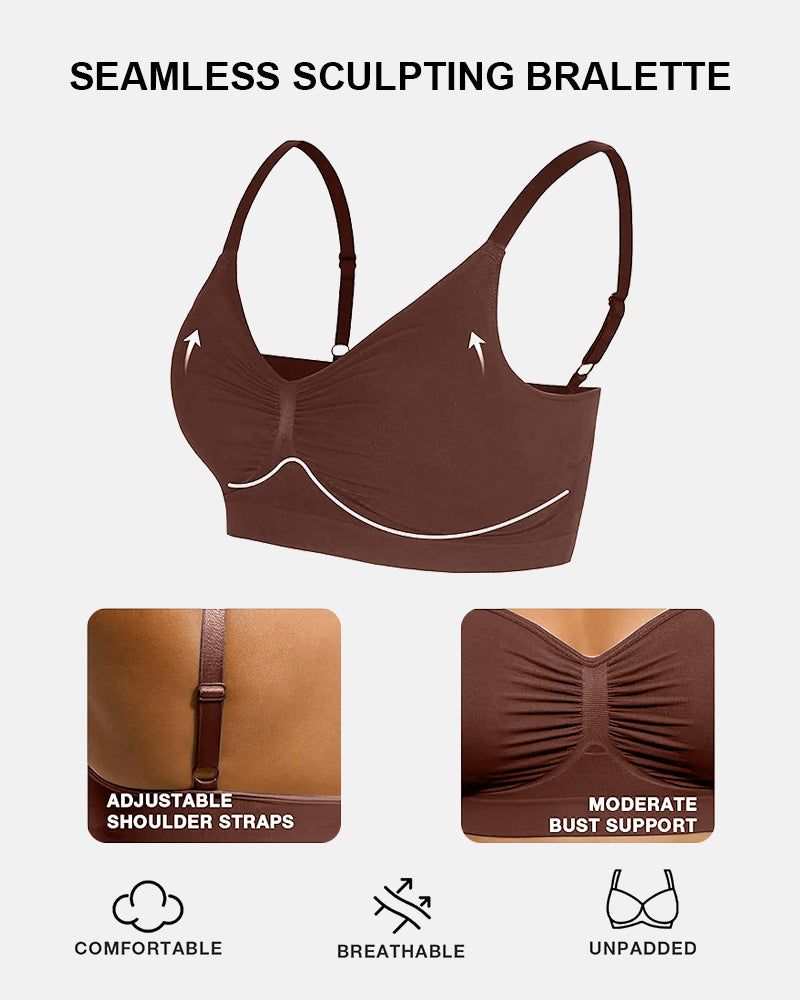 Wireless Comfort Seamless Natural Lift Bra