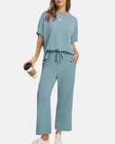 Conjunto de Salón Relax AERIA™ – Edición Pantalones de Pierna Ancha