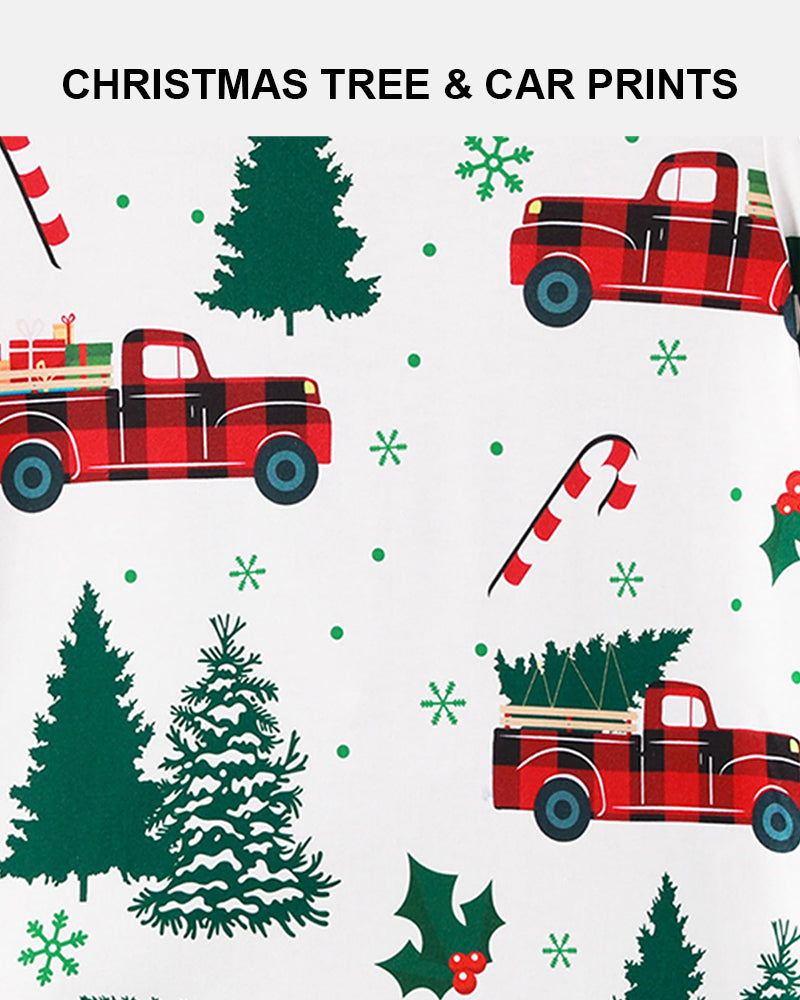 Christmas Family Matching Pajama Sets - Soft & Festive